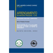 ARRENDAMIENTO EN MATERIA CIVIL Y PROCESAL, quinta edición