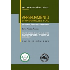 ARRENDAMIENTO EN MATERIA CIVIL Y PROCESAL, quinta edición