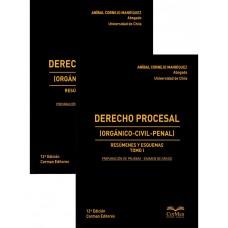 DERECHO PROCESAL ORGÁNICO-CIVIL-PENAL / RESÚMENES Y ESQUEMAS