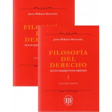 FILOSOFÍA DEL DERECHO - SUS FUNDAMENTOS GRIEGOS