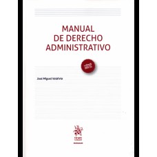 MANUAL DE DERECHO ADMINISTRATIVO