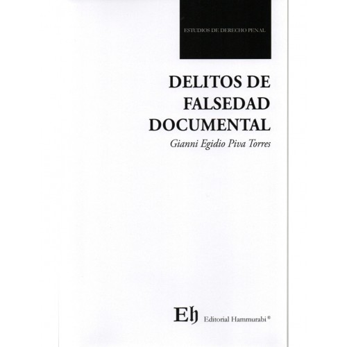 DELITOS DE FALSEDAD DOCUMENTAL