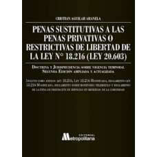 Penas sustitutivas a las penas privativas o restrictivas de libertad de la Ley N°18.216 (Ley 20.603)